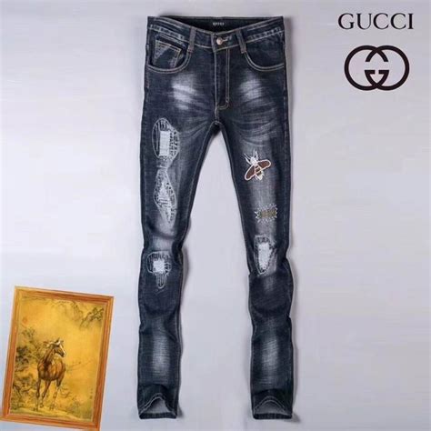 mens gucci white pants|cheap gucci pants for men.